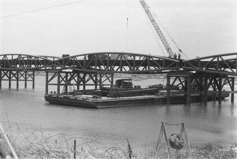 Nguyen Van Troi Bridge was used to transport weapons and food to military bases